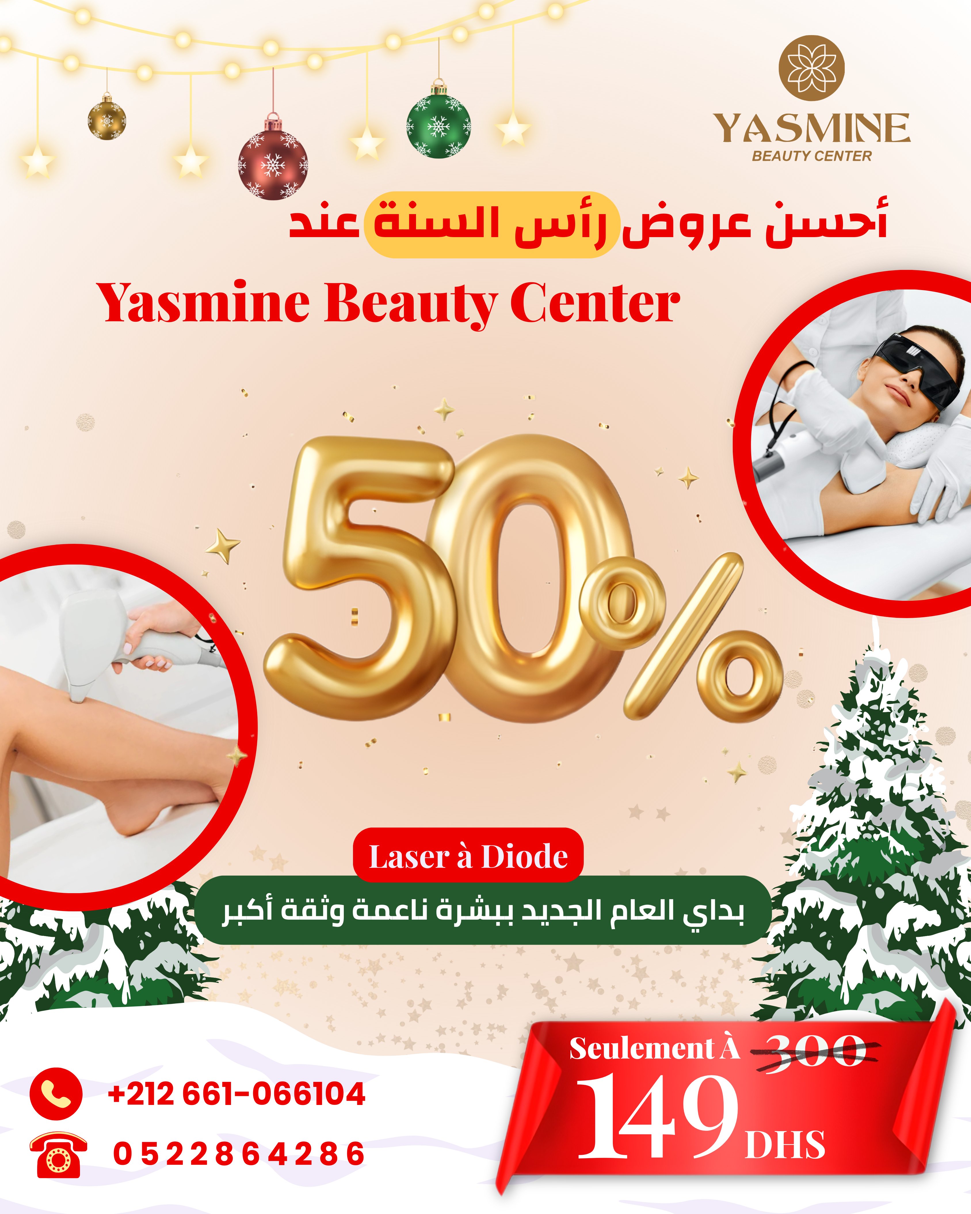 Christmas Promo — Yasmine Beauty Center